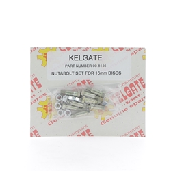 Kit fix. disque de frein AR épaisseur 16mm Kelgate - système 4P - 00-8146