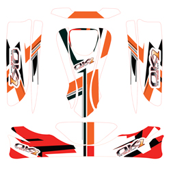 Kit déco OK1 - MK14 - complet