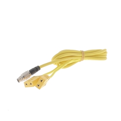 Câble AIM - Rallonge jaune pour MyChron 4 et 5 (2 sorties Thermocouple)