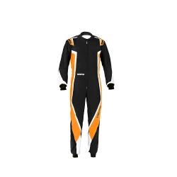 Combinaison Sparco KERB noir/orange/blanc - ADULTE