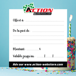 Carte cadeau ANNIVERSAIRE