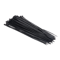 Pack de 100 colliers type rilsan 4,8 x 300 mm