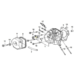 Attache guide soupape HONDA 270
