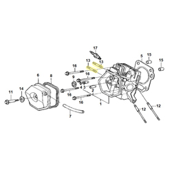 Goujon échap. 8x32 270 RHG4 RT2