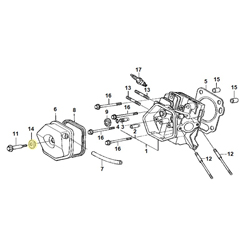 Rondelle joint de vis cache culbuteur HONDA 270/390