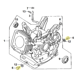 Bouchon vidange carter moteur Honda 270