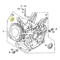 Roulement HONDA 6202 - balancier GX270/390