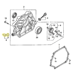 Bouchon carter HONDA 120 > 390