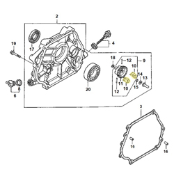 Poids de régulateur interne HONDA 270/390
