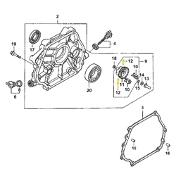 Axe poids régulateur HONDA 270