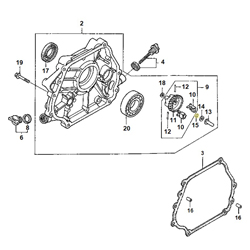 Circlips régulateur HONDA 120/200/270/390