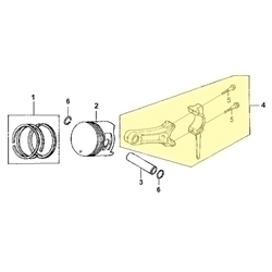 Bielle HONDA 270 Std / RHG4 / RT2  (côte STD) - Remplace 13200Z1D000