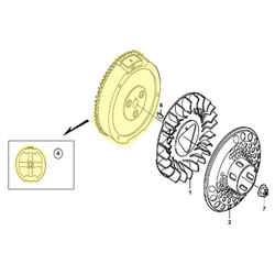 Volant moteur HONDA 270 RT2