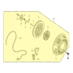 Lanceur complet HONDA 270 - RT2