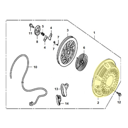 Carter lanceur nu HONDA 270