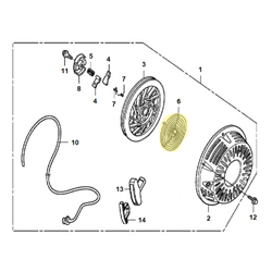 Ressort lanceur 270/390 à spirale HONDA