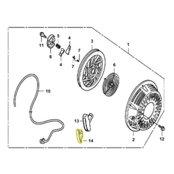 Renfort poignée HONDA 270 RT2 (partie 2)