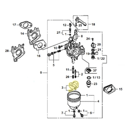 Flotteur HONDA 270 RHG4/390