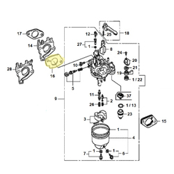 Joint carburateur HONDA  RHG4
