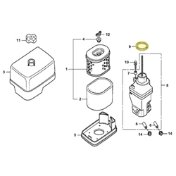 Joint filtre air HONDA 270 RHG4