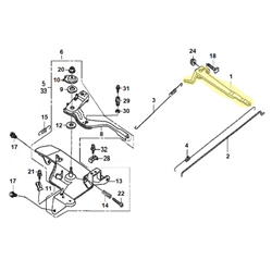Bras régulateur HONDA 270