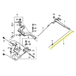Tige régulateur HONDA 270