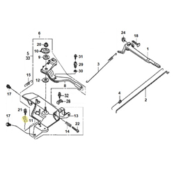 Arret gaine HONDA 120 > 390