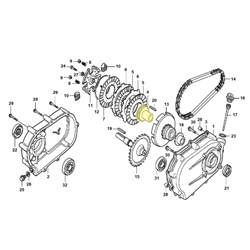 Noix embrayage HONDA 270