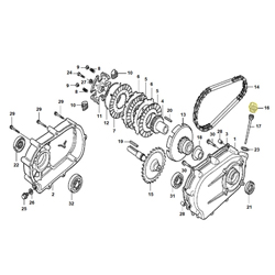 Bouchon réducteur - sans jauge -  HONDA 120/160/200/270