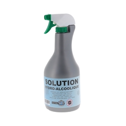 Solution hydro-alcoolique désinfectante - Pulvérisateur 1 litre