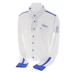 Chemise PRAGA blanche - Manches longues - T.M uniquement