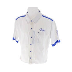 Chemise PRAGA blanche - Manches courtes - T.M ou L uniquement