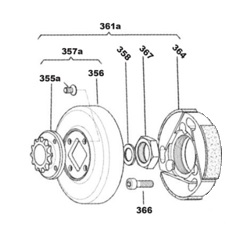 Embrayage complet IAME X30 / SUPER X30 (12 dents)