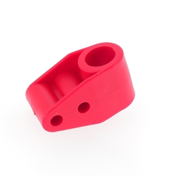 Palier de colonne plastique, rouge