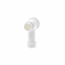 Robinet plastique pour fût d'essence tôle 3/4 pouce