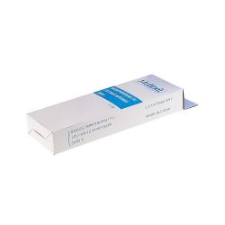 Masque hygiène 1 pli blanc, bords cousus avec élastiques (boîte de 100)