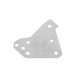 Plaque fixation bobine Max EVO 2017 (fixée sur silentbloc) NU (MAX et DD2)
