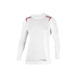 T-shirt Sparco manches longues K-CARBON blanc