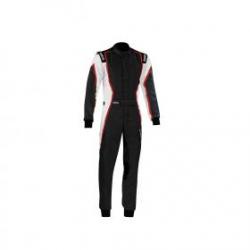 Combinaison Sparco NEW X-LIGHT - noir/blanc/rouge - Enfant