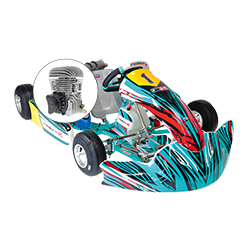 8 - 12 ans - Kart Mini 60 Formula K - Vortex Mini 60cc