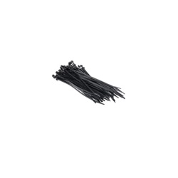 Pack de 100 colliers type rilsan 2,5 x 100 mm
