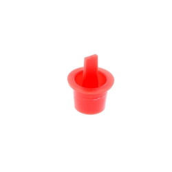 Bouchon bougie rouge