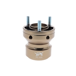Moyeu AV ap. 2023 | L.70 mm | Ø42  mm | Alu (porte-disque KZ)