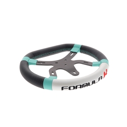 Volant FORMULA K "M6R" logo noir (patte Mychron intégrée)