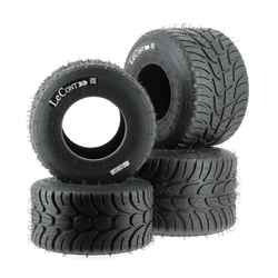 Set de 4 pneus kart LECONT LWR pluie