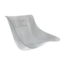 Siège GH Racing Silver "IPK" (logo noir ou ajouré)