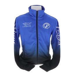 Sweat zippé Praga '24 (déco dégradée)