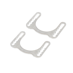Kit de  2 entretoises 4 mm pour coquille roulement d.30 IPK Monster