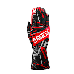 Gants Sparco K-ROOKIE noir/rouge