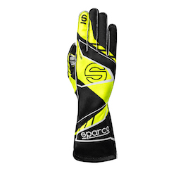 Gants Sparco K-ARROW+ noir/jaune